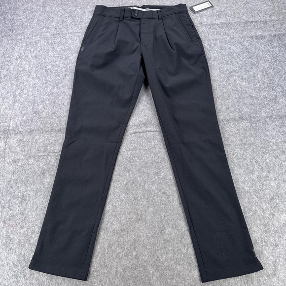 Rhone Golf Tour Trouser Pants Mens 31x32 Black Performance Stretch DWR Golf